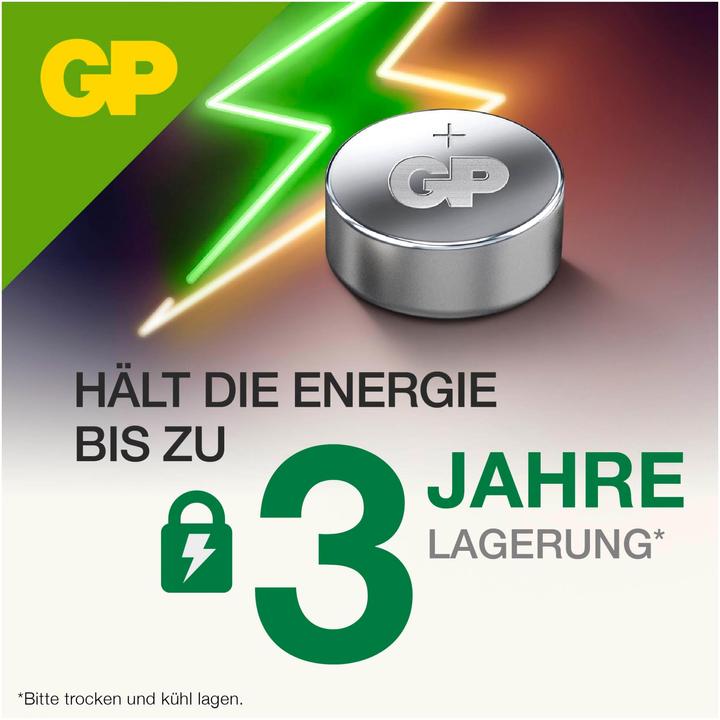 Image du produit GP Batteries Pile A76 (LR44) - 5 pièces (5 pcs, LR44, 105 mAh)