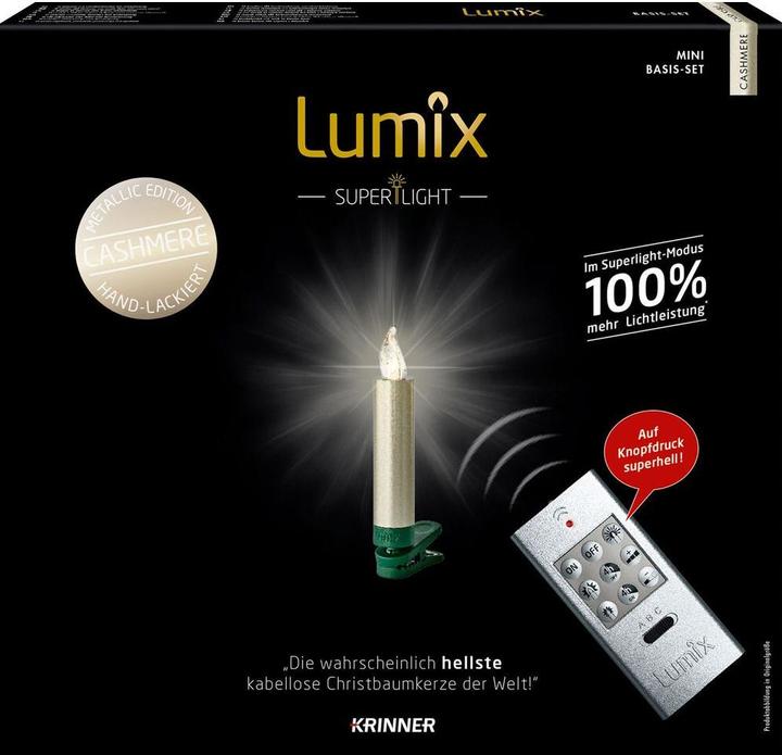 Immagine prodotto Krinner LED Albero di Natale a LED candela Superlight Starter Set (12 x)
