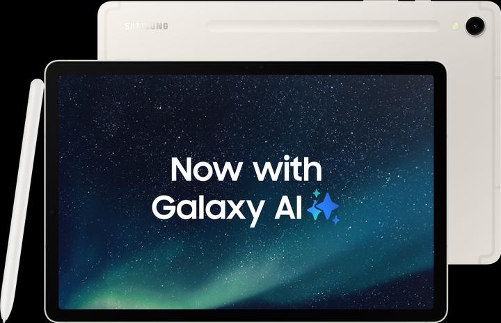 Produktbild Samsung Galaxy Tab S9 (5G, 11", 256 GB, Beige)