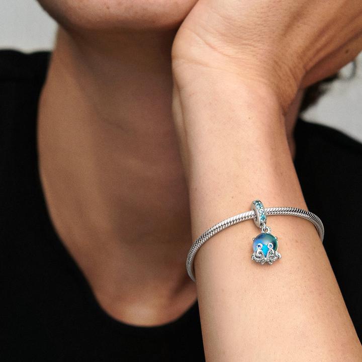 Actual product image Pandora Dangling octopus (Silver 925)
