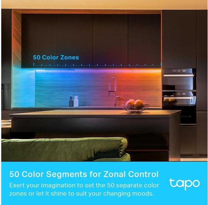 Immagine prodotto TP-Link Tapo L930-10) (Multicolore, 1000 cm, Interno)