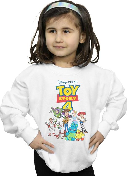 Actual product image Disney Girls Toy Story 4 Crew Sweatshirt (128)