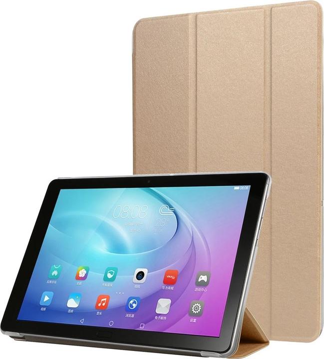 Actual product image König Design Protective Tablet Case for Samsung Galaxy Tab A7 Case Cover Pocket Cases Gold New (Galaxy tab A7)