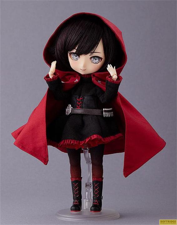 Actual product image Good Smile Company RWBY: Ice Queendom figurine Doll Harmonia Humming Ruby Rose 23 cm