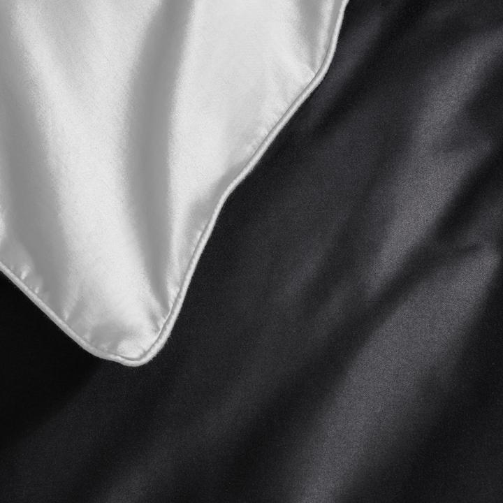 Image du produit Living Home UNI noir (Taie d'oreiller, 50 x 70 cm)