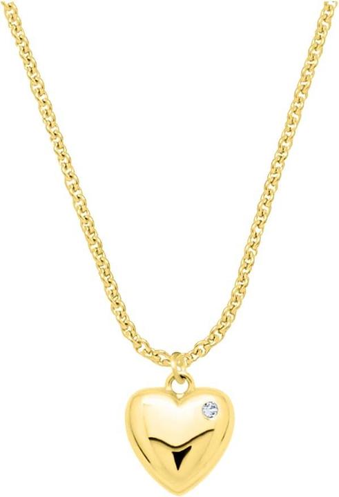 Produktbild Candy Halskette Marie, 925 Sterling Silber, vergoldet (18k vergoldet, 925 Sterling Silber, 925er Sterlingsilber, 42 - 45 cm)