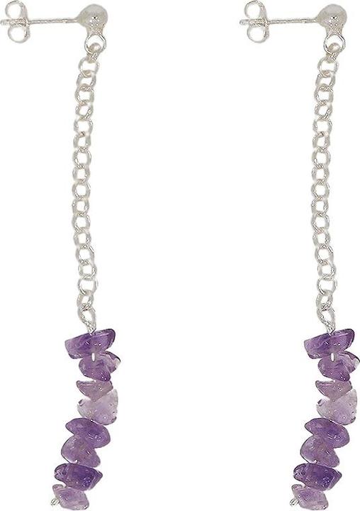 Immagine prodotto Xen Set con collana, bracciale e orecchini ametista XSET122 (Argento 925, 45 cm)