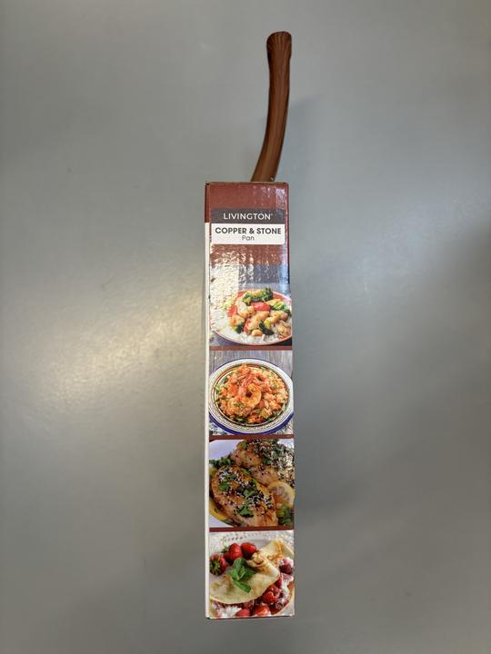 Image du produit Livington Copper & Stone Pan (25 cm, Poêle à frire, Cuivre, Aluminium, Acier)