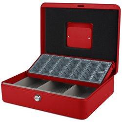 pavo 8008742 Euro cash box, red