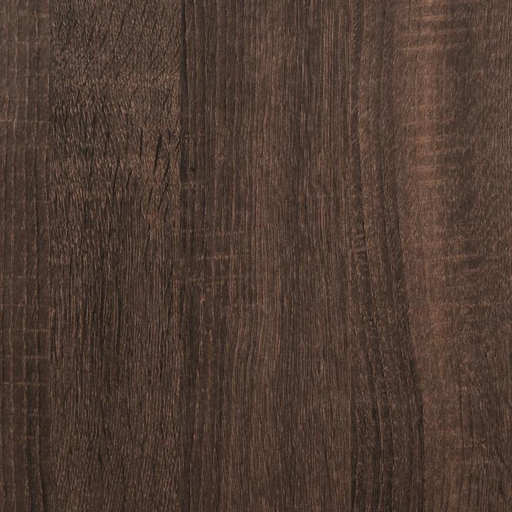 Produktbild VidaXL Bettgestell mit LED Sonoma-Eiche (135 x 190 cm)