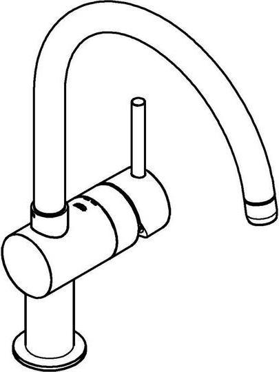 Actual product image Grohe Minta chrome
