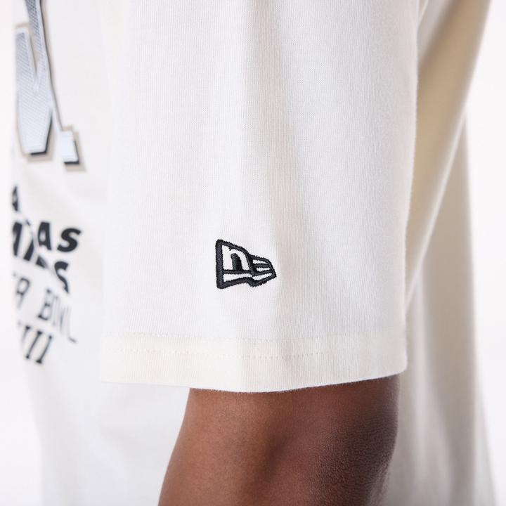 Produktbild New Era NFL Shirt - HELMET Las Vegas Raiders offwhite - S (S)