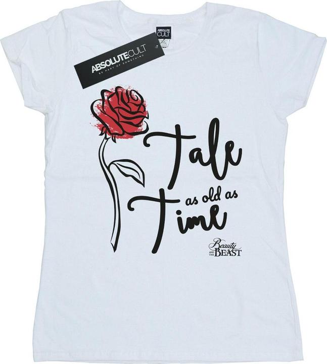 Image du produit Disney - T-shirt TALE AS OLD AS TIME ROSE - Femme (XXL)