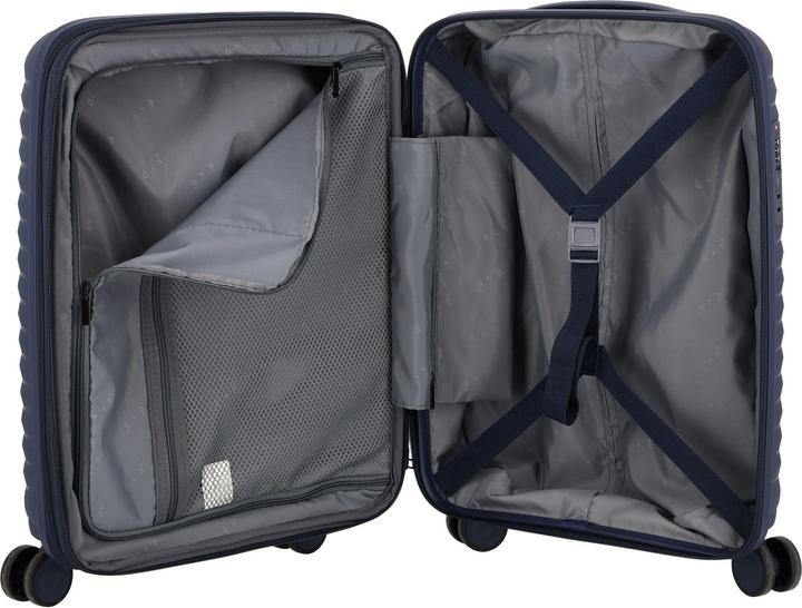 Immagine prodotto D&N Travel Line 4500 Carrello cabina a 4 ruote S 55 cm con ripiegamento elastico (38 l, Bagaglio a mano (fino a 50 litri))
