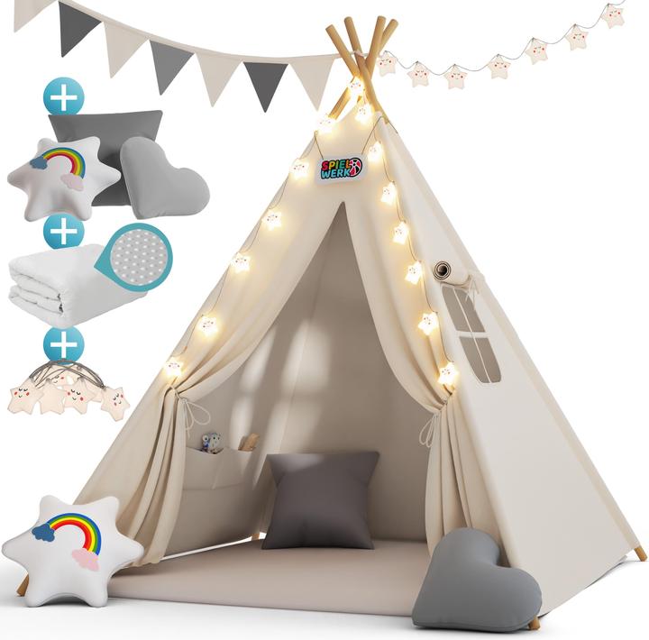 Actual product image Spielwerk Teepee