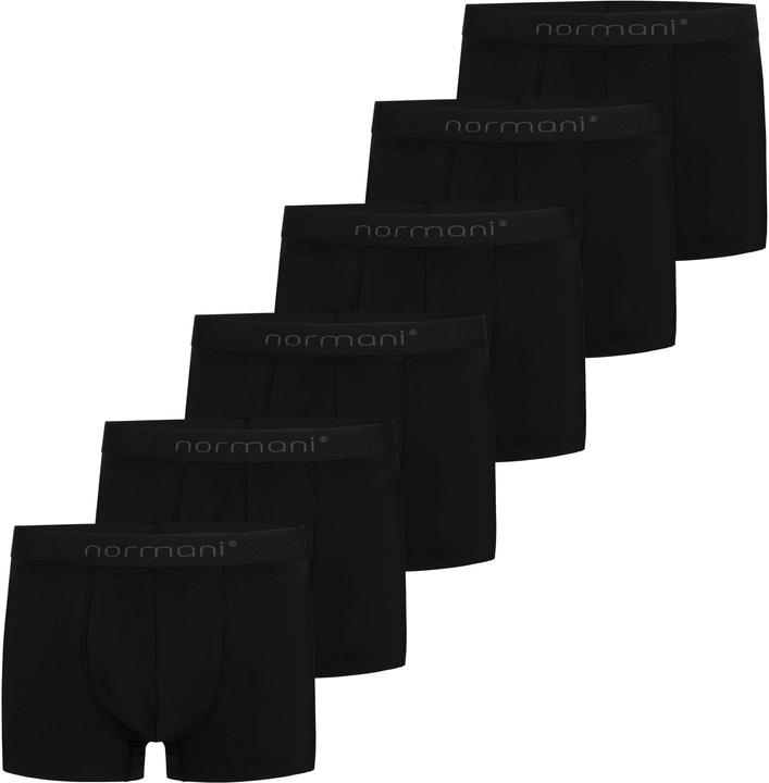 Image du produit Normani 6 weiche Boxershorts aus Baumwolle (3XL, paquet de 6)