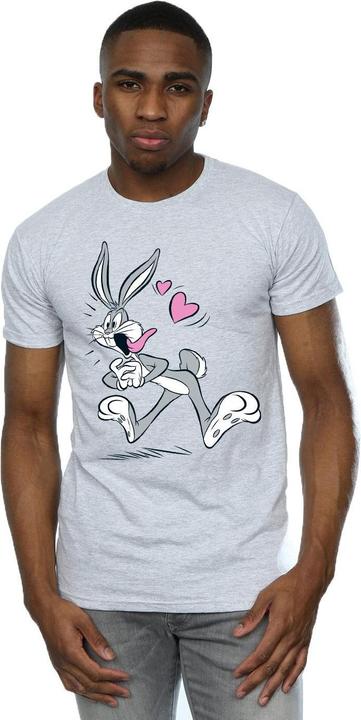 Actual product image Looney Tunes Mens Bugs Bunny In Love T-Shirt (3XL)