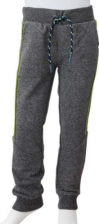 Produktbild VidaXL Kinder-Trainingshose Grau Melange 128,Material: 80 (128)