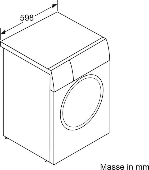 Actual product image Bosch Hausgeräte WGG244Z2CH (9 kg, Left, CH plug)