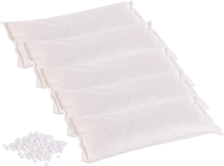 Sichler Set di 5 pacchetti di ricarica di granuli per il deumidificatore della stanza (1 x)