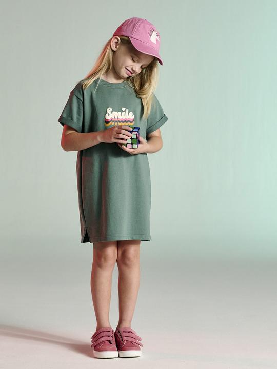 Immagine prodotto Vertbaudet Leichtes Mädchen Sweatkleid mit Aufdruck (104)
