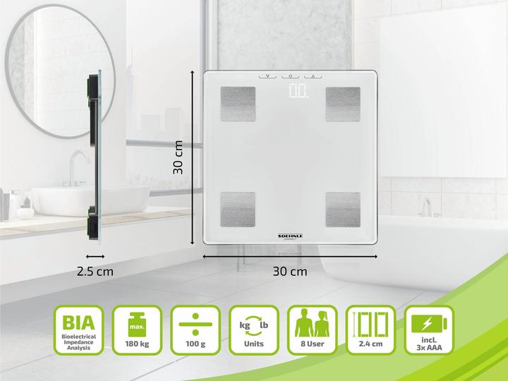 Immagine prodotto Soehnle 63884 Shape Sense Connect Lite (180 kg)