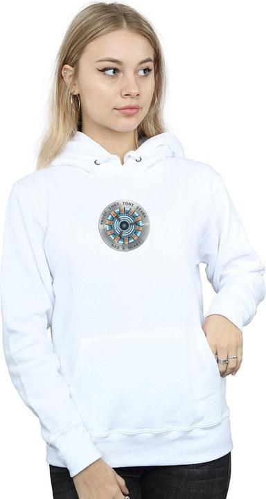 Image du produit - Sweat à capuche AVENGERS ENDGAME TONY STARK HEART - Femme (XL)