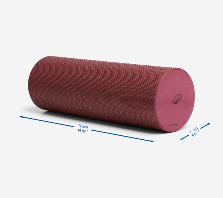Produktbild Domyos Schaumstoff-Pilatesrolle Länge 38 cm Durchmesser 13 cm Foam Roller violett