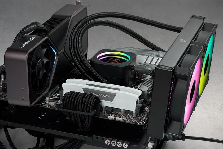 Produktbild Corsair RAM D5 6000 64GB C30 Vengeance K2 W (2 x 32GB, 6000 MHz, DDR5-RAM, DIMM)