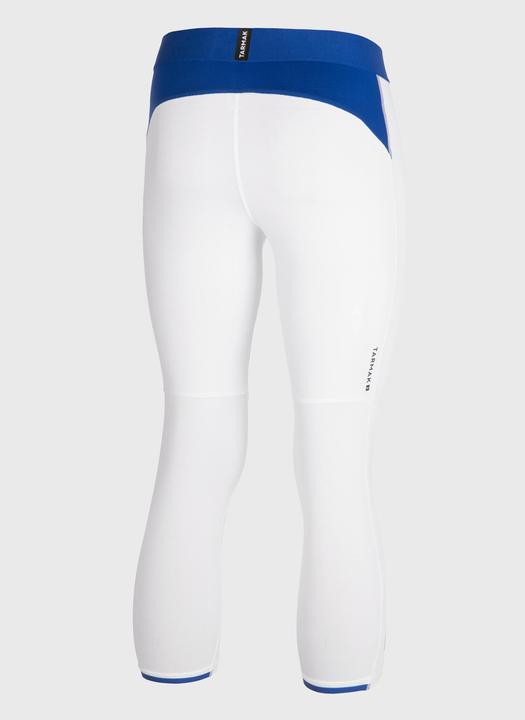 Actual product image Tarmak Men's/Women's Basketball 3/4 Tights NBA Golden Warriors - 500 white (W30/L33)