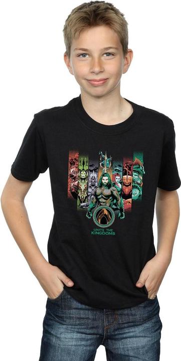 Actual product image Boys Aquaman Unite The Kingdoms T-Shirt (152, 158)