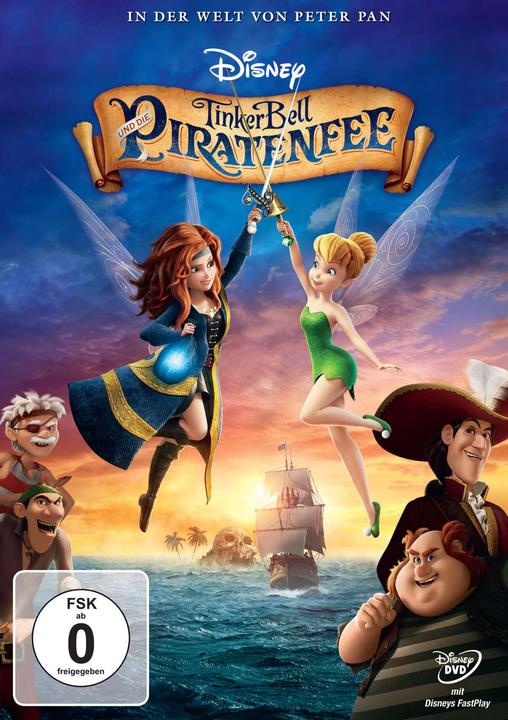 Image du produit Clochette et la fée des pirates (DVD, 2014, Allemand, Anglais, Italien, Turc)