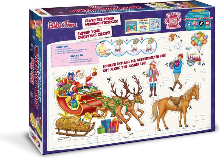 Actual product image Craze AK BT Bibi & Tina Christmas Circus