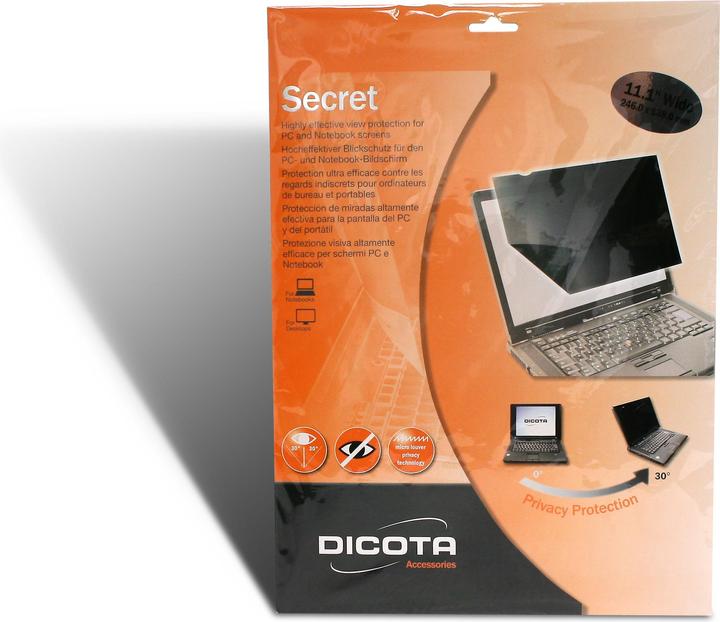 Immagine prodotto Dicota Filtro a schermo di sicurezza segreto (11.22", 4 : 3)