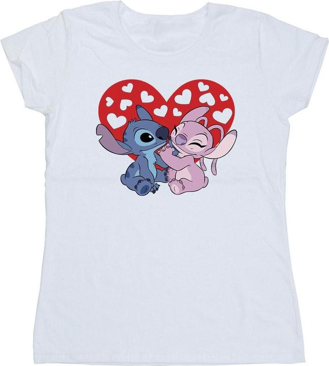 Produktbild Disney Lilo & Stitch Hearts TShirt (XXL)