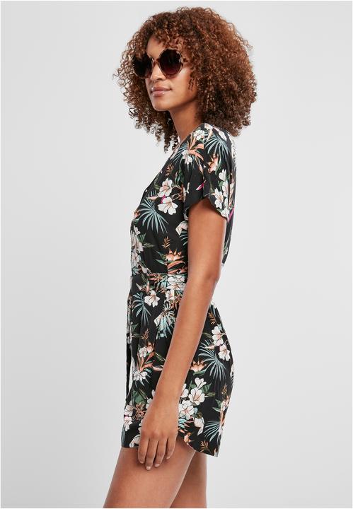 Produktbild Urban Classics Ladies Short Viscose Belt Jumpsuit (S)