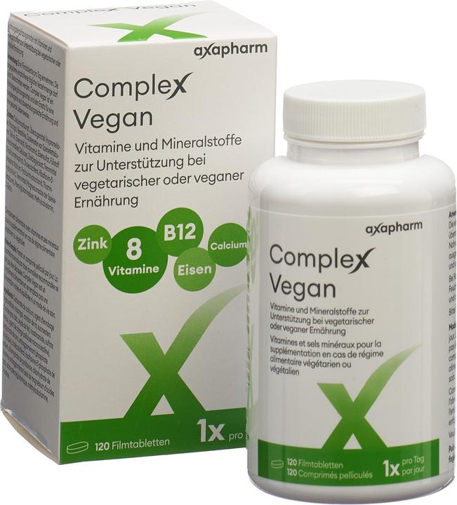 Complex Vegan Filmtabletten (120 Stück, Tabletten, 222 g)