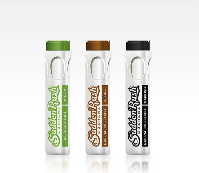Produktbild Sudden Rush Testsatz (Caramel, Himbeer, Passionsfrucht, 3 x)