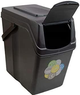 Immagine prodotto Prosperplast Secchio per il riciclaggio 4 cubi antracite (100 l)