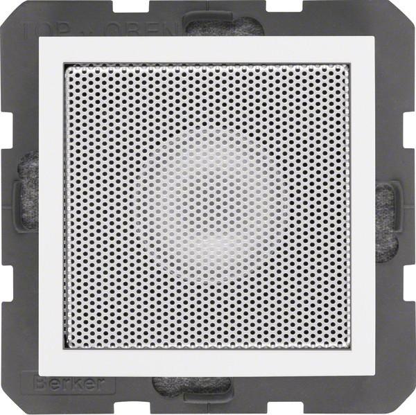 Produktbild Berker Lautsprecher 28828989 S.1/B.1/B.3/B.7 Glas polarweiss glänzend