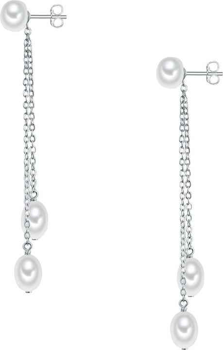 Immagine prodotto Valero Pearls Perle d'acqua dolce d'argento da donna - 28657 (Argento)