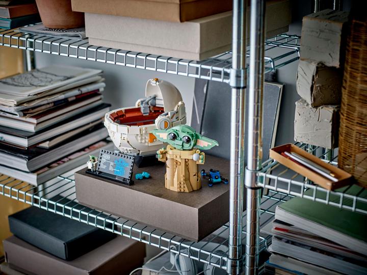 Produktbild LEGO Grogu in seiner Repulsorwiege (75403, LEGO Star Wars)