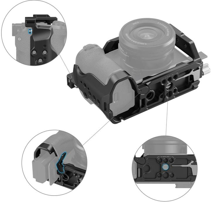 Immagine prodotto SmallRig Gabbia Kit Sony Alpha 6700 (Gabbietta)