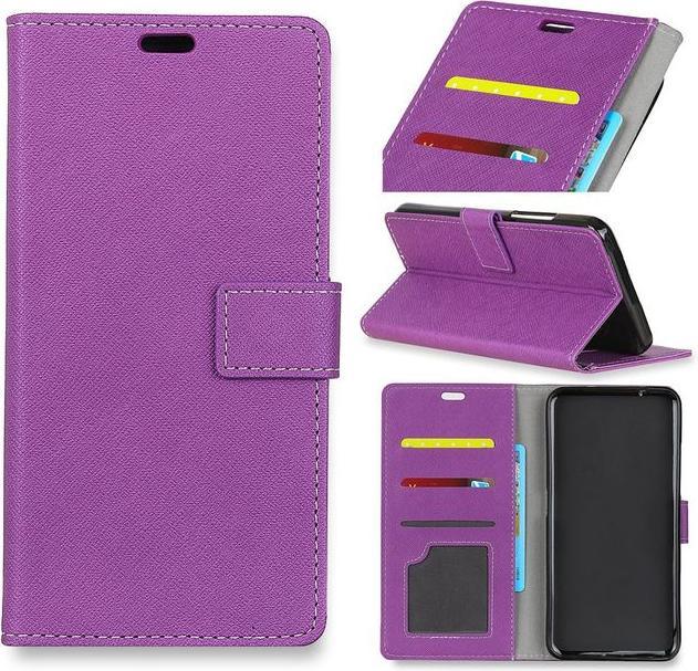 Actual product image MU Classic Leather cover with cross pattern (OnePlus 5T)