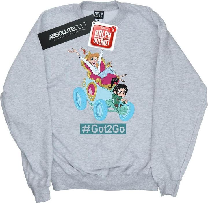 Produktbild Disney Wreck It Ralph Cinderella And Vanellope Sweatshirt (XL)