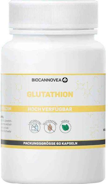 Immagine prodotto Biocannovea Glutathione Caps (60 Pezzo/i, Pillole, 51 g)