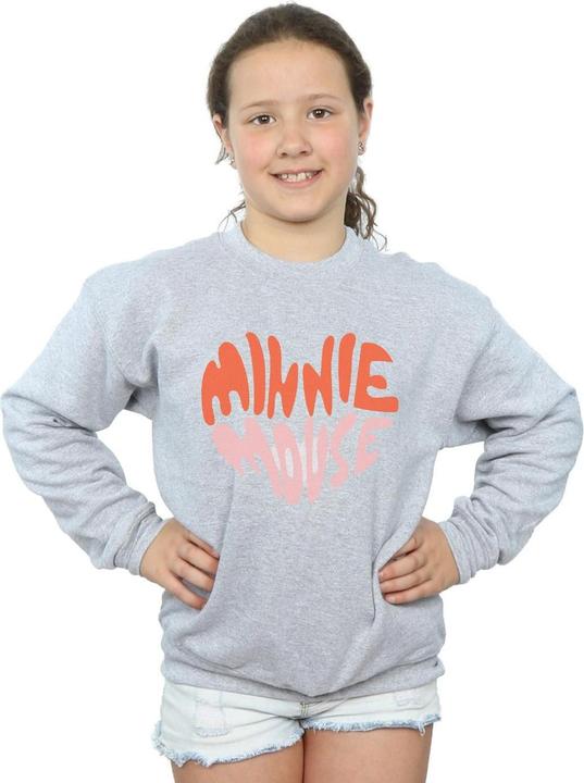 Immagine prodotto Disney Minnie Mouse Heart Shaped Felpa Ragazze (128)