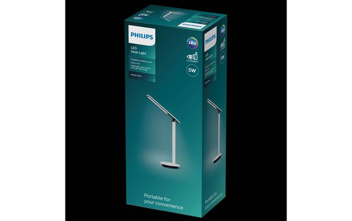 Actual product image Philips Ivory Desk Lamp PT 5W 27-50K W USB 02 (130 lm)