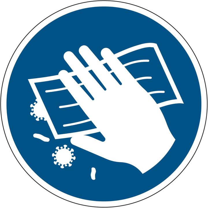 Immagine prodotto Brady Cartello di sicurezza ISO - Disinfettare