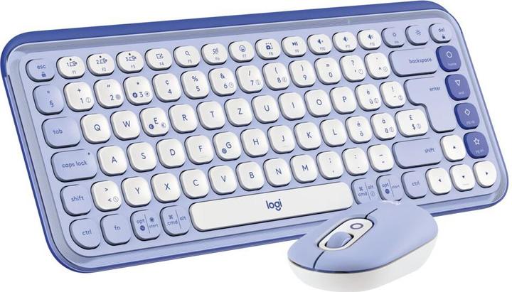 Produktbild Logitech Pop Icon Combo Mouse And Kb (Eng. Int., Kabellos)